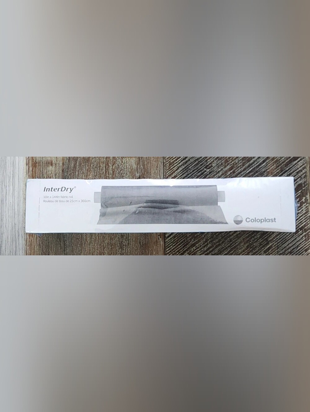 Coloplast InterDry Fabric Antimicrobial Silver 7910, 10"X144" NEW 4/2026